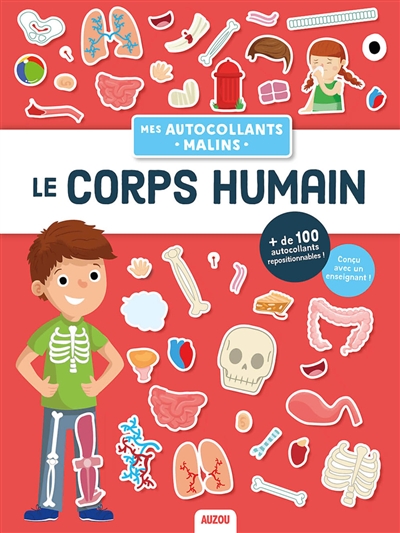 Mes autocollants malins : le corps humain