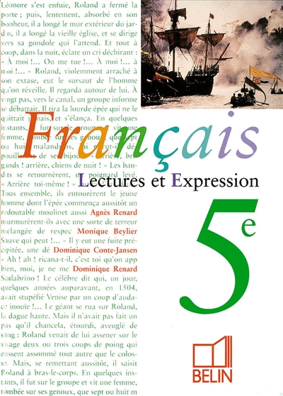 Français 5e : lectures et expression