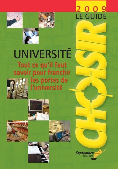 Le guide Choisir université...