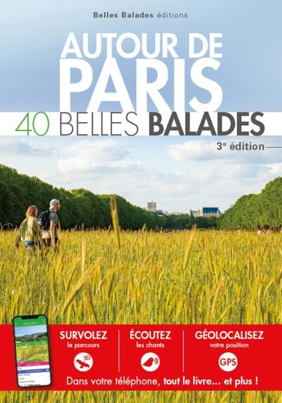 couverture du livre Autour de Paris : 40 belles balades