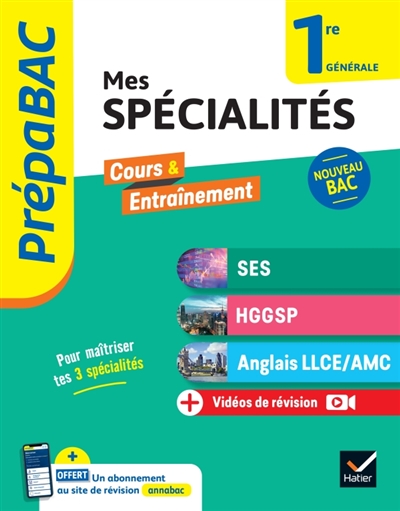 Mes spécialités SES, HGGSP,...