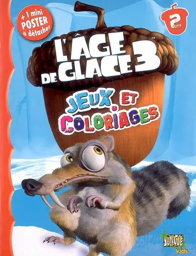 L'âge de glace 3 : jeux et coloriages. Vol. 2