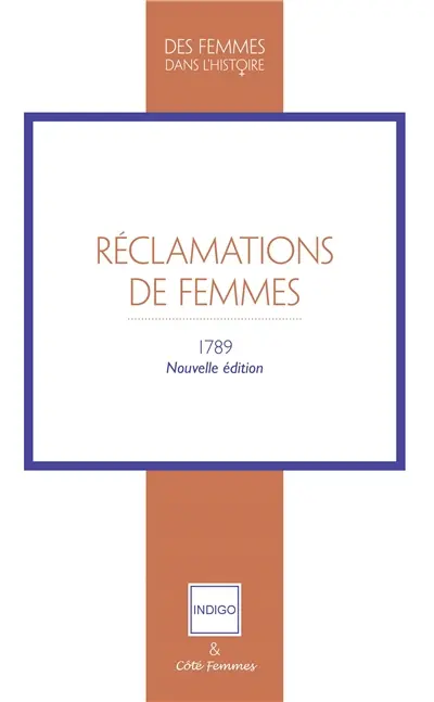 Réclamations de femmes : 1789