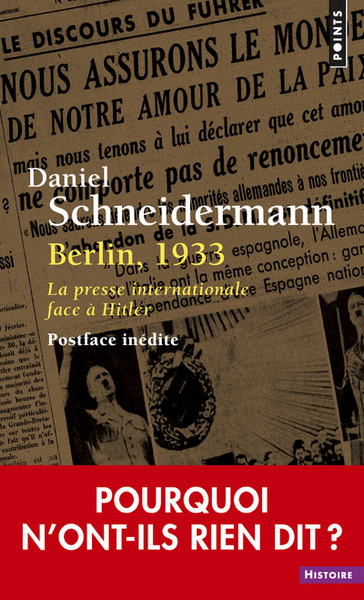 Berlin, 1933 : la presse internationale face à Hitler