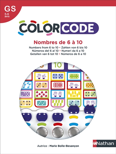 COLORCODE Numération de 6 à 10