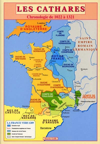 Les cathares : chronologie de 1022 à 1321