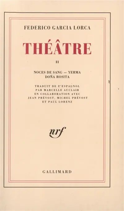 Théâtre. Vol. 2