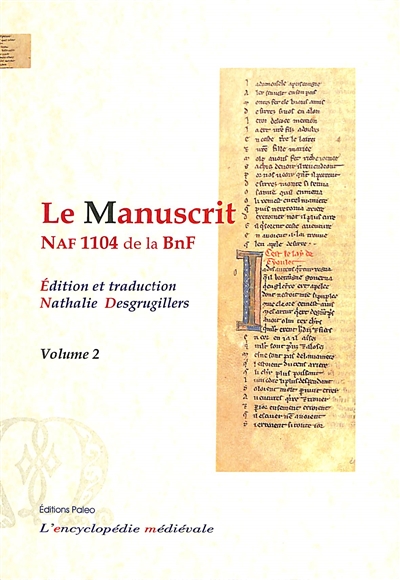 Le manuscrit NAF 1104 de la BnF : recueil de lais bretons. Vol. 2