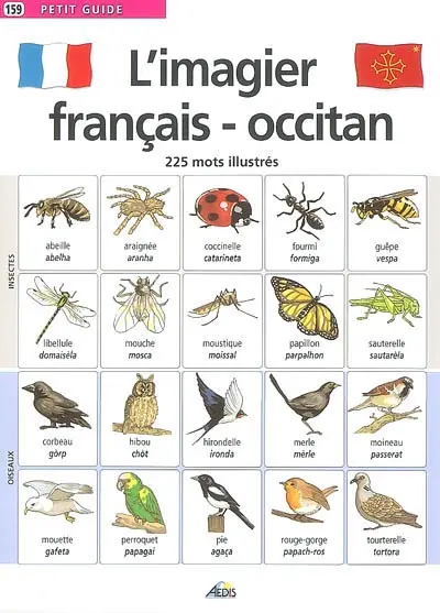 L'imagier français-occitan : 225 mots illustrés