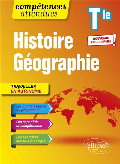 Histoire géographie terminale : nouveaux programmes