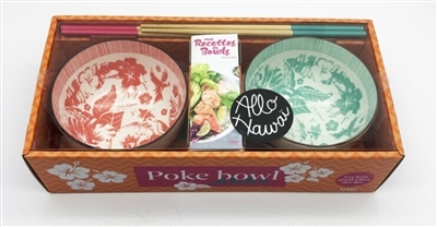 Poke bowl allo Hawaï : coffret