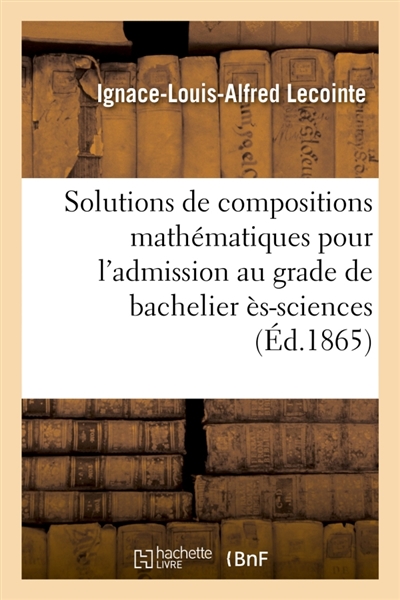 Solutions de compositions...