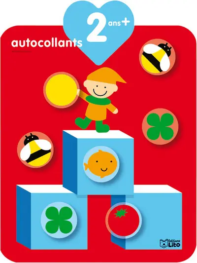 Les autocollants qui font grandir : le lutin et les cubes