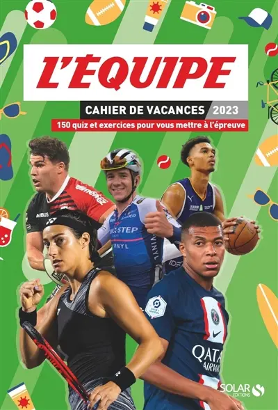 Cahier de vacances 2023 : L'Equipe