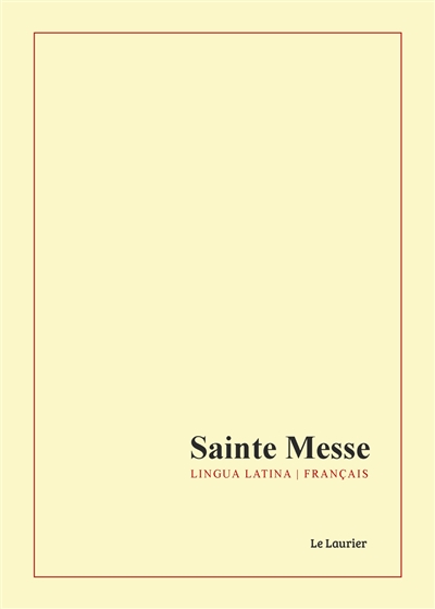Sainte messe
