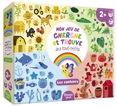 Mon jeu de cherche et trouve des tout-petits : Les couleurs