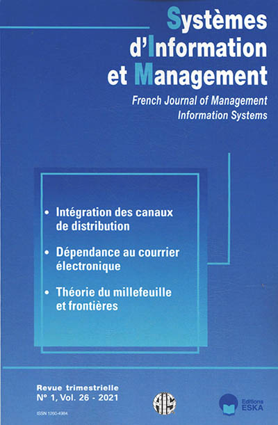 Systèmes d'information et management, n° 1 (2021)