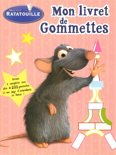 Ratatouille : mon livret de gommettes
