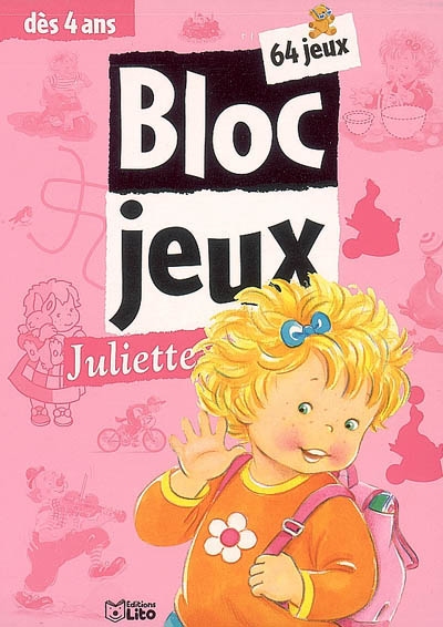 Bloc-jeux Juliette : 64 jeux, dès 4 ans