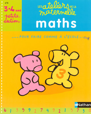 Maths, petite section 3-4 ans : pour faire comme à l'école