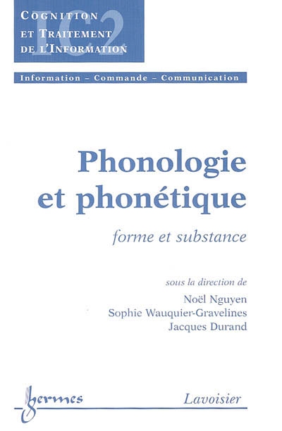Phonologie et phonétique : forme et substance