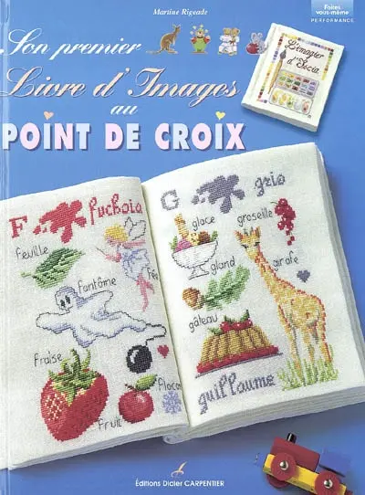 Son premier livre d'images au point de croix