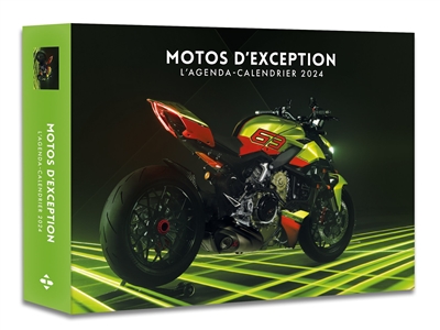 Motos d'exception : l'agenda-calendrier 2024