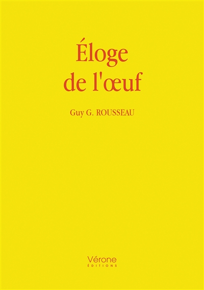 Eloge de l'oeuf