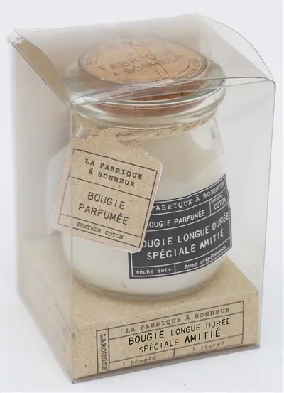 Bougie longue durée spéciale amitié