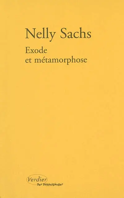 Exode et métamorphose. Et personne n'en sait davantage