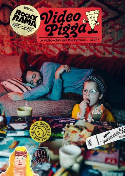 Rockyrama, hors série, n° 7. Video pizza : le vidéo club par Rockyrama