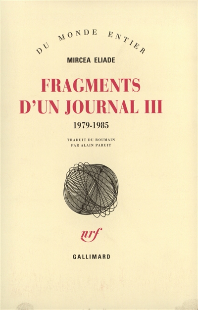 fragments d'un journal. vol. 3. 1979-1985
