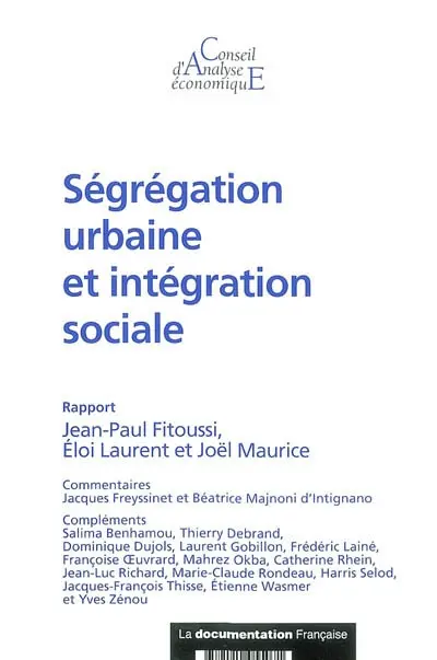 Ségrégation urbaine et intégration sociale
