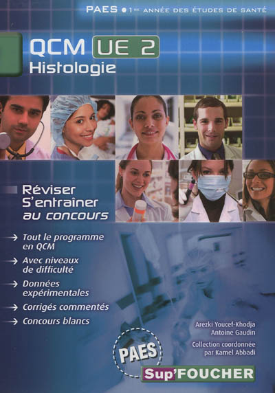 Histologie, PAES, QCM UE 2