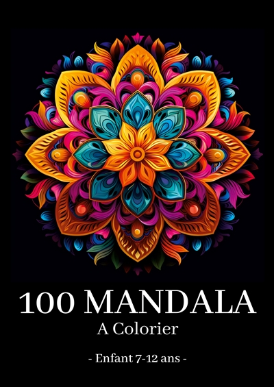Mandala a Colorier Enfant...