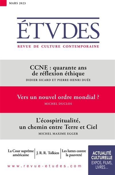 etudes, n° 4302