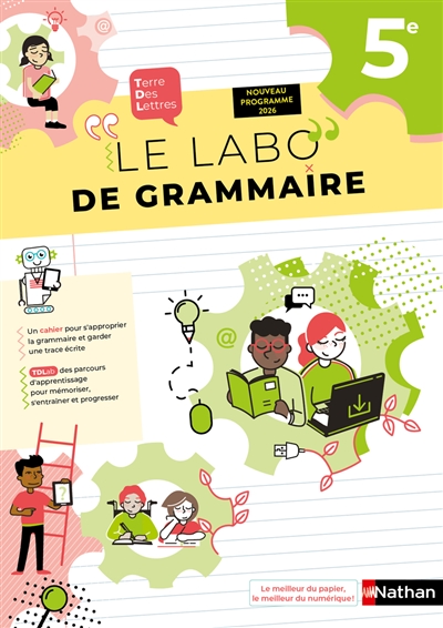 Le labo de grammaire 5e :...