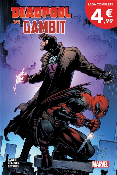 Deadpool v Gambit : le v c'est pour vs