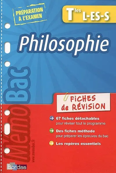 Philosophie Tles L-ES-S