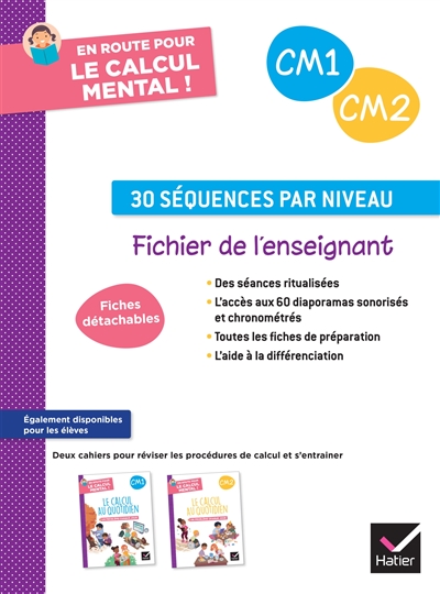 En route pour le calcul mental cm1 cm2 fichier de l'enseignant