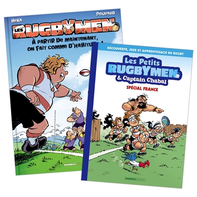 Les rugbymen : tome 19 + cahier d'activités