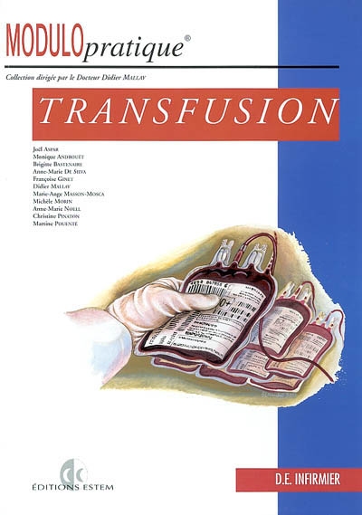 Transfusion : DE infirmier