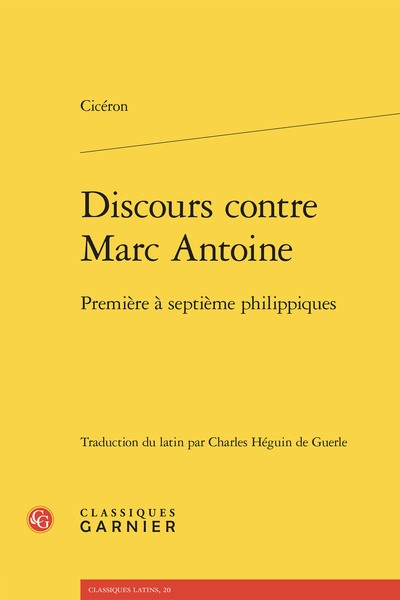 Discours contre Marc...
