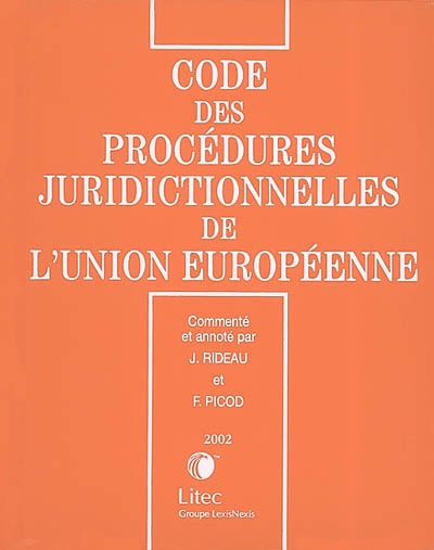 Code des procédures juridictionnelles de l'Union européenne