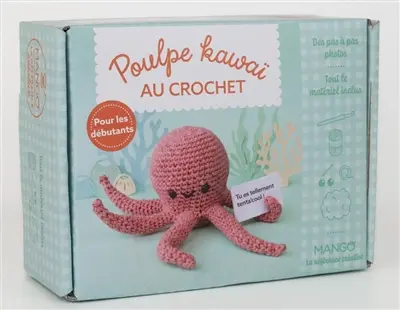 Poulpe kawaï au crochet : pour les débutants