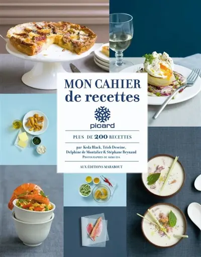Mon carnet de recettes Picard : 213 kits à cuisiner et autres gourmandises