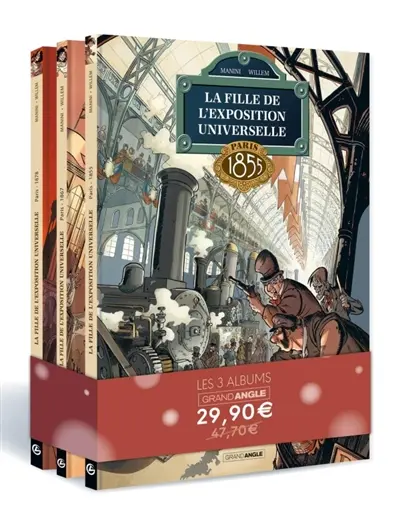 La fille de l'Exposition universelle : les 3 albums La fille de l'Exposition universelle : les 3 albums