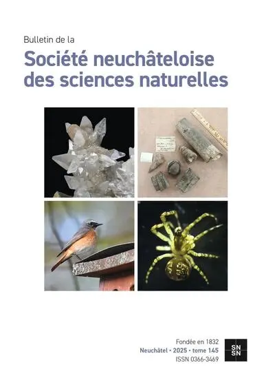 Bulletin de la Société neuchâteloise des sciences naturelles, n° 145