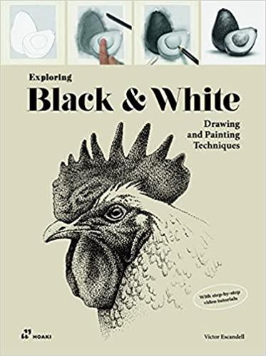 Exploring Black & White. Drawing and Painting Techniques (Paperback)