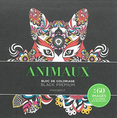 Animaux : bloc de coloriage